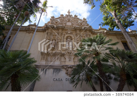 Casa del prado in Barba Park in San Diego, California, USA Casa del prado in Barba Park in San Diego, California, USA 38974084
