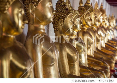 Ancient Buddha statue Ancient Buddha statue 38974168