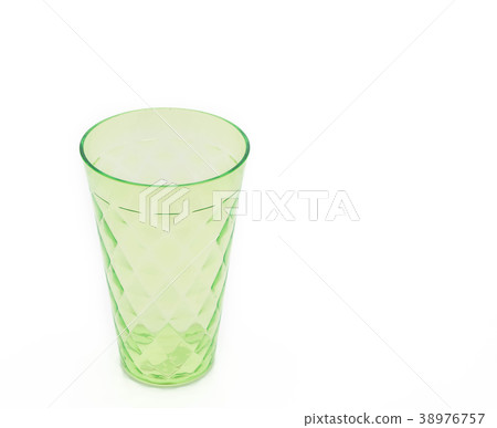 Green Plastic cup 38976757