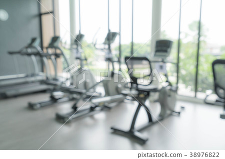 Abstract blur fitness gym and equipment Abstract blur fitness gym and equipment 38976822