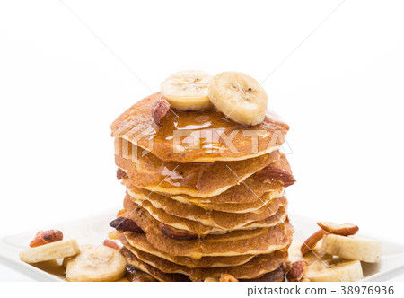 almond banana pancake almond banana pancake 38976936