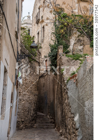 Spanish Girona Old Jewish Town Spanish Girona Old Jewish Town 38977542