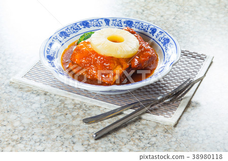 braised pork braised pork 38980118