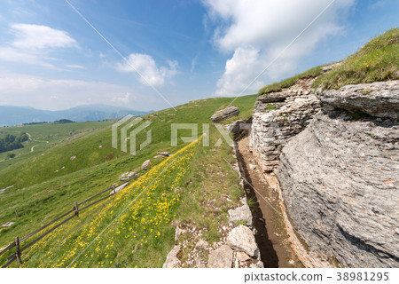 First World War - Trenches in Lessinia - Italy 38981295