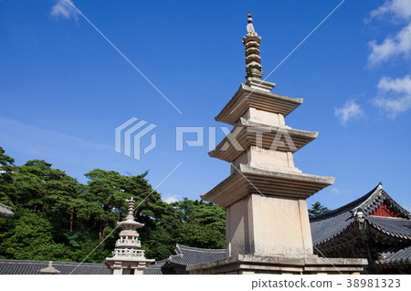 Dabotop (National Treasure No. 20), Seokgatap (National Treasure No. 21), Bulguksa Temple, Gyeongju City, Gyeongbuk 38981323
