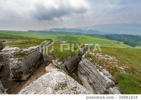 First World War - Trenches in Lessinia - Italy 38981834