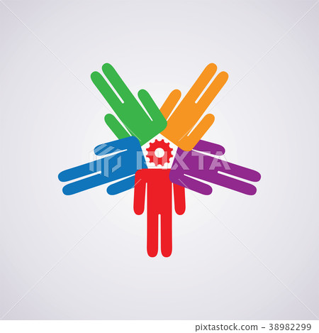 vector icon of leadership concept 38982299