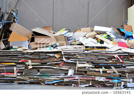 Recycling garbage in an apartment 38983545