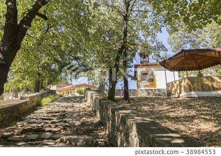 The courtyard of a monastery The courtyard of a monastery 38984553