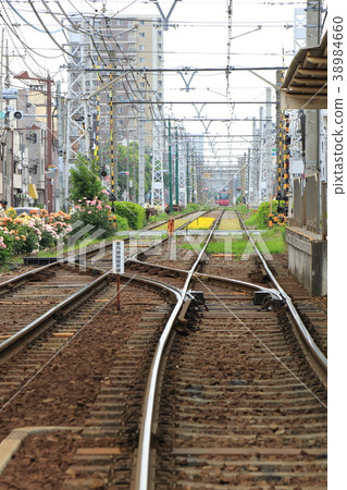 Toden Arakawa Line Arakawa garage front Toden Arakawa Line Arakawa garage front 38984660