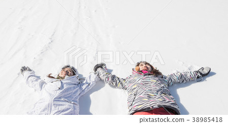 Snow lie down Snow lie down 38985418