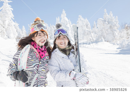 滑雪滑雪板冰 滑雪滑雪板冰 38985826