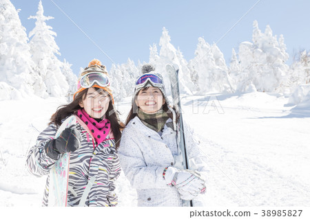 滑雪滑雪板冰 滑雪滑雪板冰 38985827