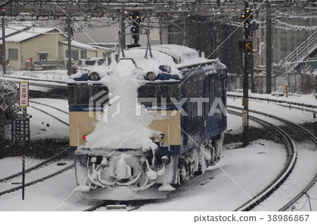 上越線的防凍臨時列車 上越線的防凍臨時列車 38986867