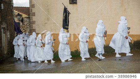 Easter traditional procession in Bercianos Easter traditional procession in Bercianos 38986946