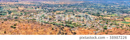 Panorama of Daulatabad from Devagiri Fort - India 38987226