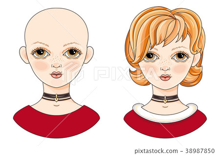 Avatar beautiful redheaded girl. 38987850