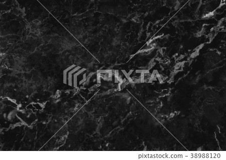 Black marble texture background, Black stone floor 38988120