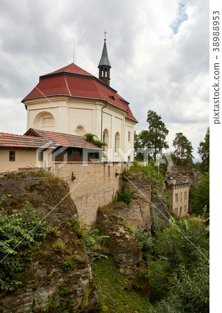 ruin of the Valdstejn gothic castle ruin of the Valdstejn gothic castle 38988953