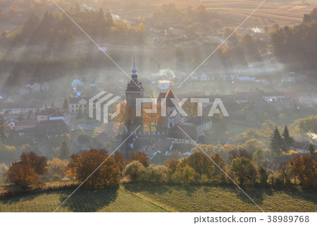 Saschiz fortified church. Romania 38989768