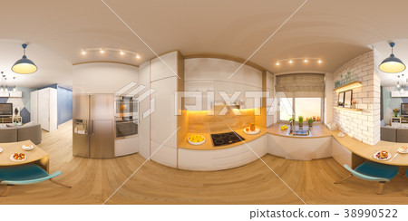 3d illustration spherical 360 seamless panorama of 3d illustration spherical 360 seamless panorama of 38990522