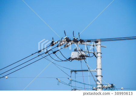 Telephone pole 38993613