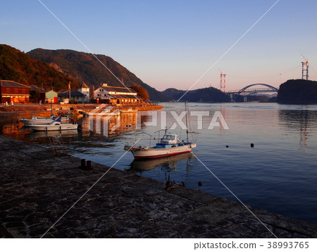 Triangle West Port and Amakusa 1 Bridge Triangle West Port and Amakusa 1 Bridge 38993765