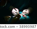 The doctor is performing cleft palate. 38993987