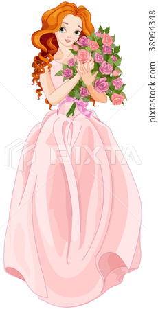 Beautiful Red Haired Girl 38994348