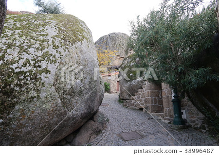 Portugal, Monsanto, Monsanto, a round rock in the city Portugal, Monsanto, Monsanto, a round rock in the city 38996487