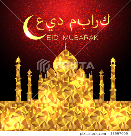 Eid Mubarak greeting background Ramadan Kareem Eid Mubarak greeting background Ramadan Kareem 38997009