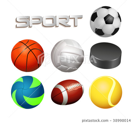 balls set sports 38998014