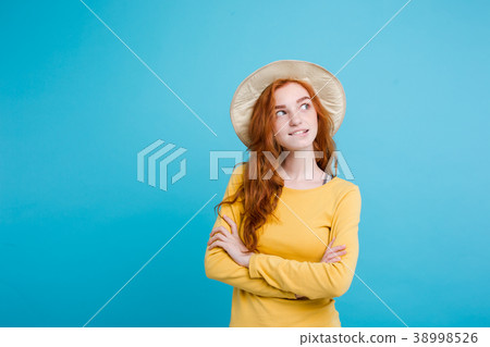 Travel concept - Close up Portrait young beautiful Travel concept - Close up Portrait young beautiful 38998526