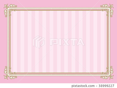 Engraving decoration frame 38999227