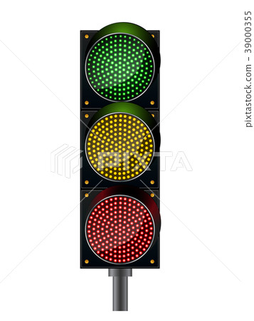 Traffic lights background 39000355