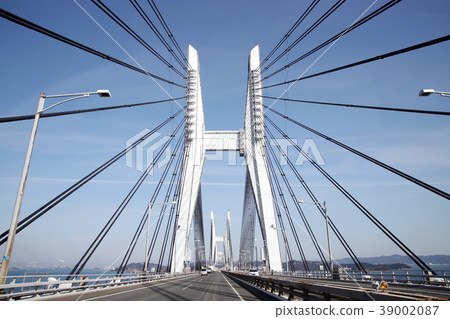 瀨戶大橋橋樑電纜橋 瀨戶大橋橋樑電纜橋 39002087
