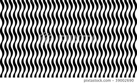 trendy striped background with wavy texture 39002690