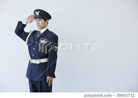 Security guard working Security guard working 39003732