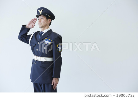 Security guard working 39003752
