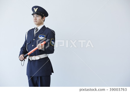 Security guard working 39003763