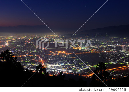 小田原 神奈川的夜景 照片素材 圖片 圖庫