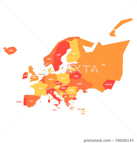 Very simplified infographical political map of Very simplified infographical political map of 39008145