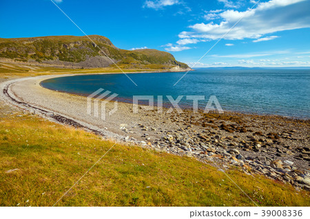 Rocky beach, beautiful arctic bay Rocky beach, beautiful arctic bay 39008336