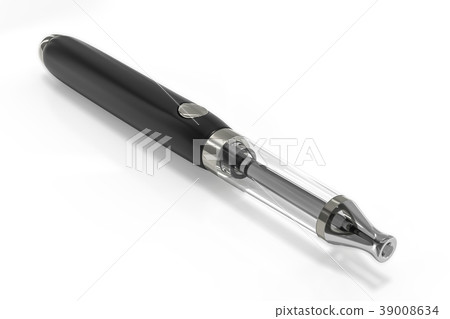 electronic cigarette or e-cigarette isolated electronic cigarette or e-cigarette isolated 39008634
