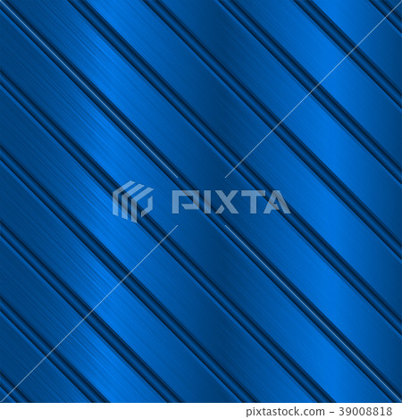 Blue metal background with diagonal stripes Blue metal background with diagonal stripes 39008818
