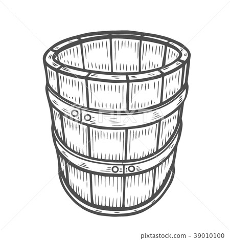 Wine or beer barrel isolated Wine or beer barrel isolated 39010100