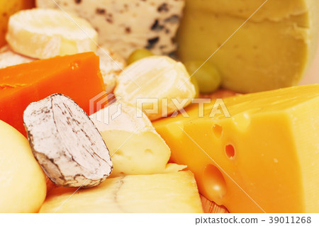 Various types of cheese Various types of cheese 39011268