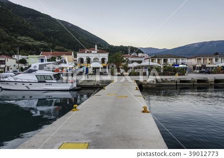 dock of Sami harbor on the island Kefalonia Greece 39012773