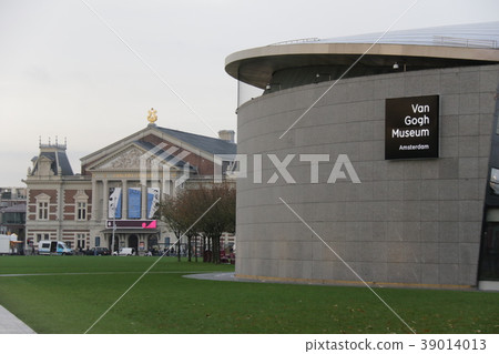 Van Gogh Museum and Concertgebouw in Amsterdam, Netherlands 39014013