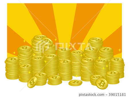 Vector coin image bitcoin 39015181